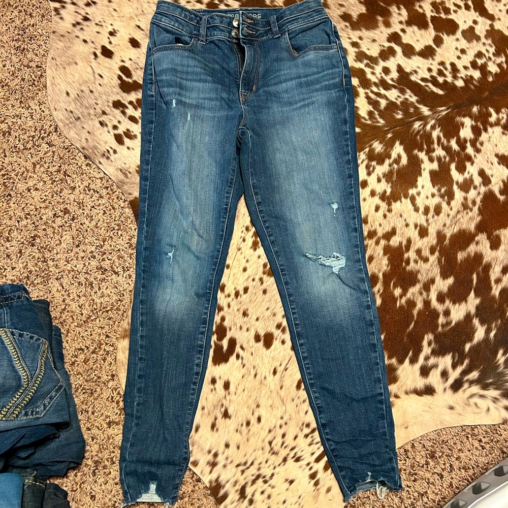 Ankle length skinny jeans great condition.